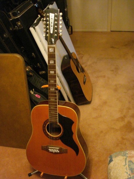 vintage eko 12 string guitar